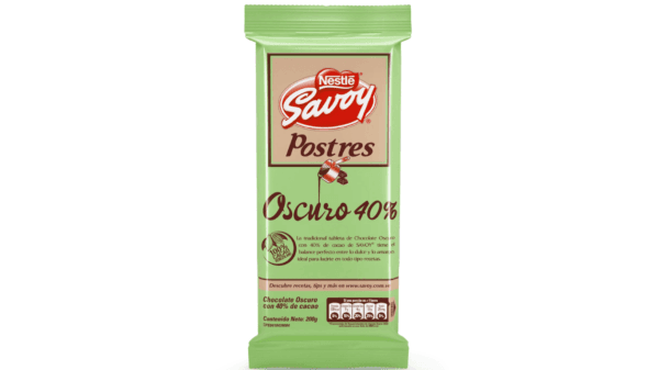 SAVOY POSTRE 40% - Individual
